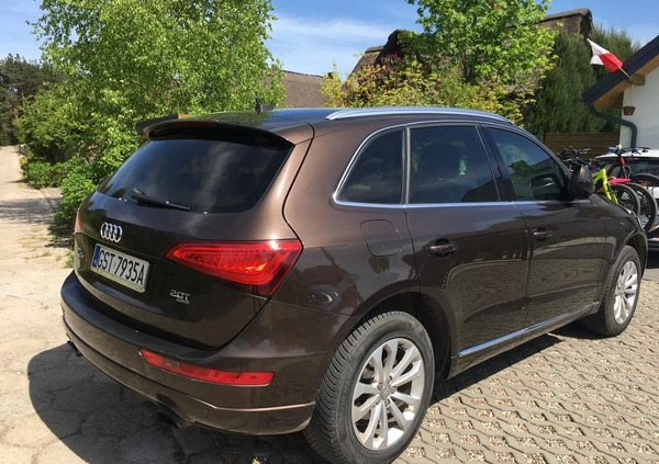 Audi Q5 cena 58500 przebieg: 216000, rok produkcji 2013 z Osiek małe 67